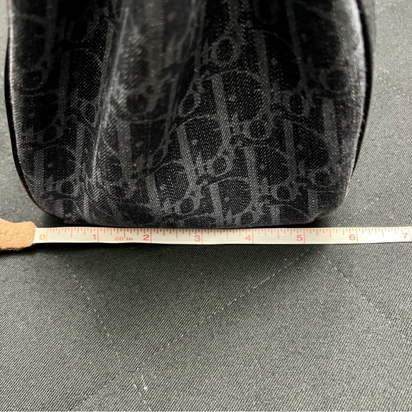 Rare Vintage 2005 Dior Flight monogram denim handbag - Picture 7 of 10